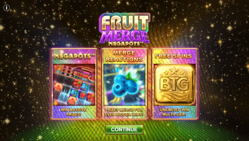 Fruit Merge Megapots - bonus game na may Megapot Coin